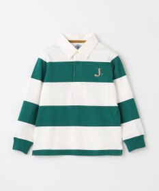J.PRESS KIDS 【110-130cm】J.ボーダー ラガーシャツ