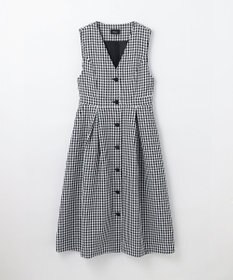 GRACE CONTINENTAL チェックジャンパースカート