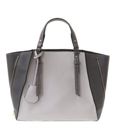 YECCA VECCA 【A4対応】2way配色ZIPデザインバッグ