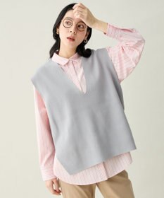 ANY Vネックニットベスト