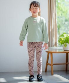 ANY KIDS 【春まで主役】アニマル発泡プリントトレーナー