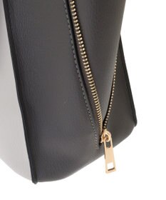 YECCA VECCA 【A4対応】2way配色ZIPデザインバッグ