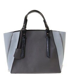 YECCA VECCA 【A4対応】2way配色ZIPデザインバッグ
