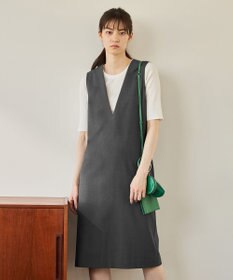 ICB 【WEB＆一部店舗限定カラーあり】 LooseWeave ジャンパースカート