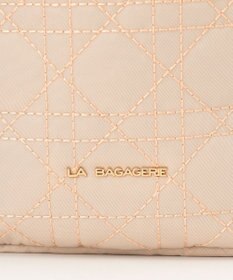LA BAGAGERIE グリッドキルティングショルダー