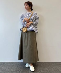 UNFILO 【マシンウォシャブル】ボーダーワイドT