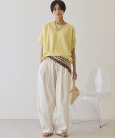 AMERICAN HOLIC 半袖コクーンカットプルオーバー