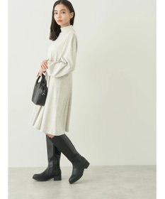 earth music&ecology ウエストタックフレアミニワンピース