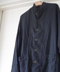 京和晒綿紗 【紗栄子さん愛用パジャマ/UNISEX】京和晒綿紗×御黒染司 京都紋付 ガーゼパジャマ 2重合わせ 【黒】