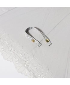 UNBILLION cache nez / フラワーボーラー刺繍ショートパラソル