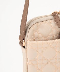 LA BAGAGERIE グリッドキルティングショルダー