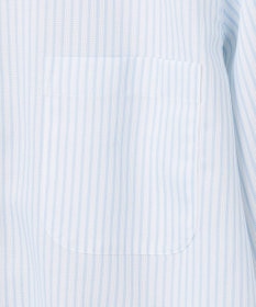 GOTAIRIKU 春夏向け【形態安定】SUMMERPREMIUMPLEATS_スモールボタンダウンカラー 長袖ドレスシャツ_ストライプ(25年春夏モデル)