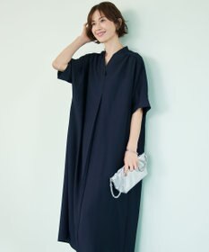 自由区 S 【定番人気・新色追加・1枚でサマになる】リヨセルポプリンシャツ ワンピース