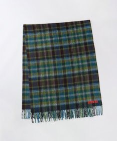 AURORA 【 ANNA SUI（アナ スイ）】ウールチェックストール(WASH)