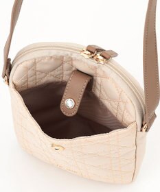 LA BAGAGERIE グリッドキルティングショルダー