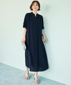 自由区 S 【定番人気・新色追加・1枚でサマになる】リヨセルポプリンシャツ ワンピース