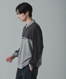 WEGO ドルマンポンチハーフZIPプルオーバー