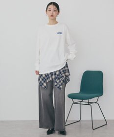 AMERICAN HOLIC カンパニーロゴ風ロングＴシャツ