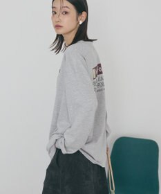 AMERICAN HOLIC カンパニーロゴ風ロングＴシャツ