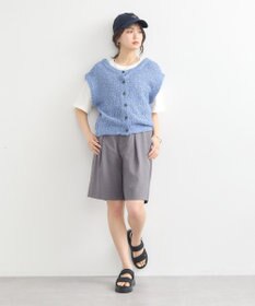 earth music&ecology ファンシーヤーンベスト