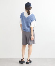 earth music&ecology ファンシーヤーンベスト