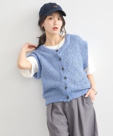 earth music&ecology ファンシーヤーンベスト