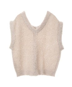 earth music&ecology ファンシーヤーンベスト