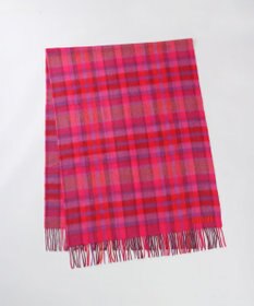 AURORA 【 ANNA SUI（アナ スイ）】ウールチェックストール(WASH)