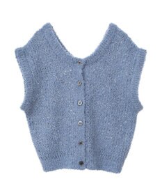 earth music&ecology ファンシーヤーンベスト