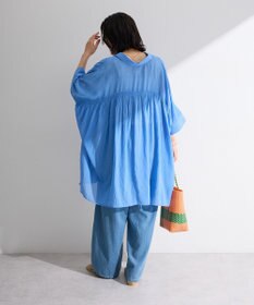 Green Parks スラブシアーシャツチュニック