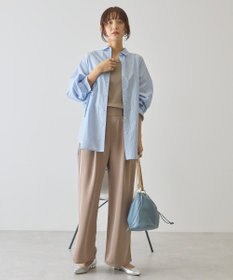 AMERICAN HOLIC 【イージーケア】バックギャザーリボンシャツ