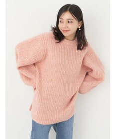 earth music&ecology フワフワＭＩＸヤーンチュニック