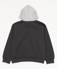 WEGO 【ユニセックス着用ITEM/MLサイズ展開】ワンポイントバイカラープルパーカー