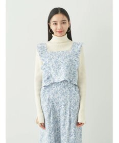 earth music&ecology 隠れウサギ柄ビスチェ