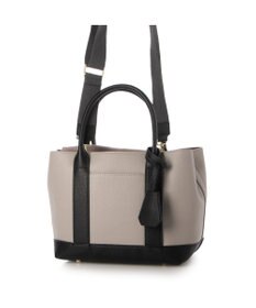 UNBILLION 【テレビ ドラマ着用アイテム】cachecache ショルダー付きパーテーション合成皮革トート