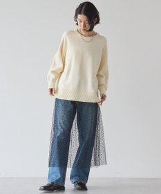 AMERICAN HOLIC バイパチラグランニットプルオーバー