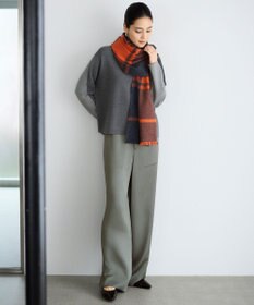 自由区 【カタログ掲載】ドレーピーサテンベイカー パンツ