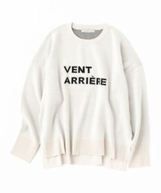 UNFILO 【新色追加】スウェットライク ロゴニット