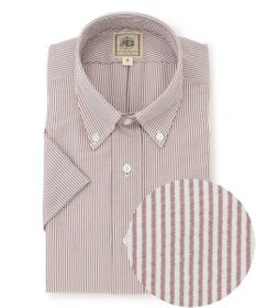 J.PRESS MEN 新色追加【 高通気性 / 軽量 / ノンアイロン / 撥水】【BEAT HEAT SYSTEM】半袖シャツ / B.D.