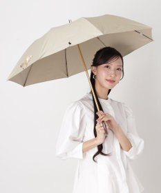 MOONBAT POLO RALPH LAUREN（ポロ ラルフローレン）晴雨兼用日傘 ワンポイント ポロポニー 無地  折りたたみ傘 楽折 遮光 遮熱 UV