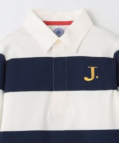 J.PRESS KIDS 【110-130cm】J.ボーダー ラガーシャツ