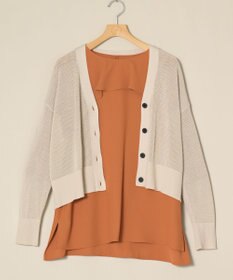 ONWARD Reuse Park セット商品/サイズM【UNFILO】ニット春夏×【23区】ブラウス春夏