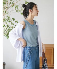 CRAFT STANDARD BOUTIQUE レトロ柄前後２ＷＡＹタンクトップ