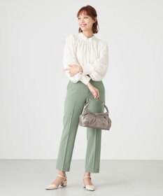 LA BAGAGERIE シープレザー　ギャザーミニバッグ