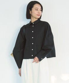 UNFILO コットンブロード フォルムシャツ