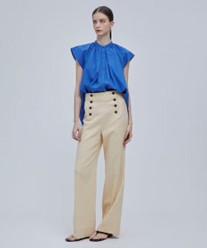 BEIGE， LUCILLE / バンドカラーブラウス