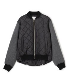 BEIGE， 【GISELe 10月号掲載】DOVER / 異素材ウールキルティングブルゾン