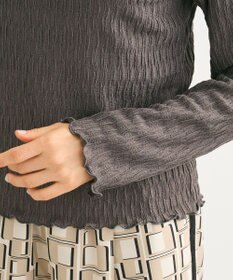 Green Parks ・Ｐｅｔｉｔ　Ｆｌｅｕｒ　ジャカードハイネックロンＴＥ