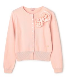TOCCA GLOW CORSAGE KNIT ニットカーディガン