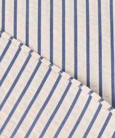 J.PRESS MEN 【KING SIZE】【クールマックス】サッカー マルチストライプ バンドカラーシャツ